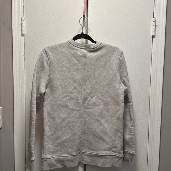 Rag & Bone Jean gray sweatshirt with soft navy fleece interior. New without tags - Picture 4 of 4